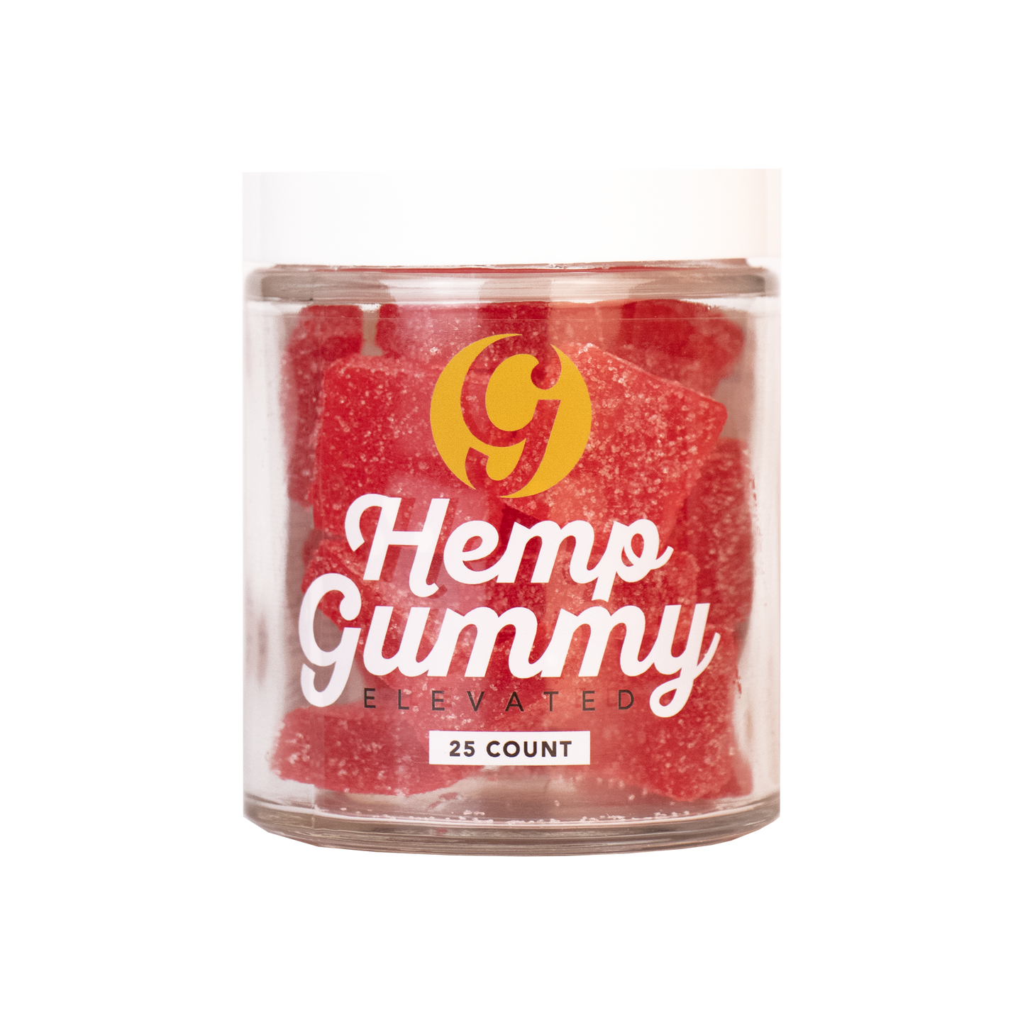 Case of 25MG Delta-8 Hemp Gummy 25 Count Jar (Qty. 12) AVAILABLE IN MULTIPLE FLAVORS
